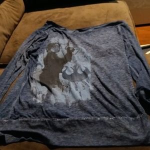 Star Wars Disney Parks Long-sleeved One-shoulder